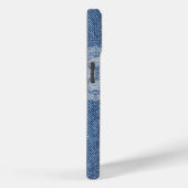 Monogram Lace Denim iPhone / iPad Gehäuse Case-Mate iPhone Hülle (Rückseite / Rechts)