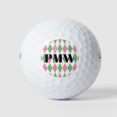 Monogram Ladies League Golf Ball (Vorderseite)