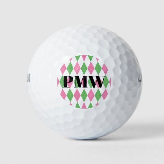 Monogram Ladies League Golf Ball (Vorderseite)