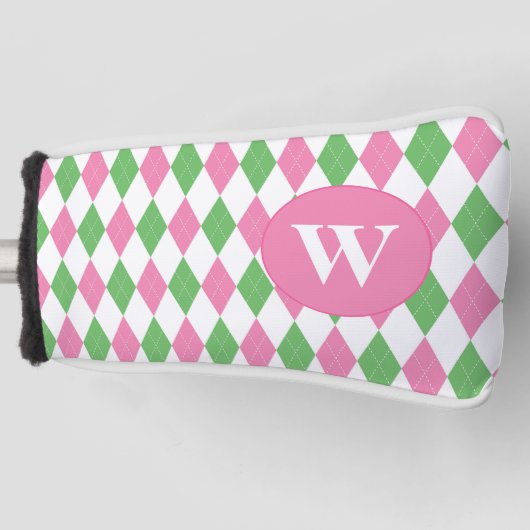 Monogram Ladies League Golf Head Cover Headcover (Vorderseite)