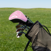 Monogram Lady Golf Headcover (In SItu)