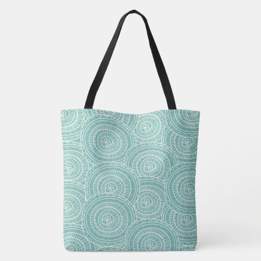 Monogram Ladys Tote Bag Tasche (Rückseite)