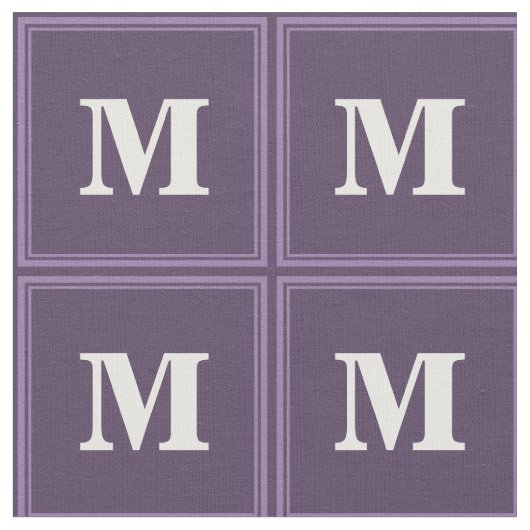 Monogram Lavendel Stoff (Nahaufnahme)