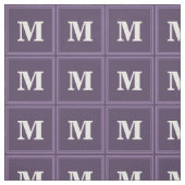 Monogram Lavendel Stoff (Muster)