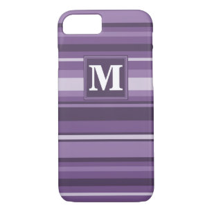 Monogram Lavendelstreifen Case-Mate iPhone Hülle