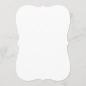 Monogram Leaf Crest Orange Gold White Chic Wedding Einladung (Rückseite)