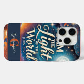 Monogram Lebendige Christliche Halloween Bibelvers Case-Mate iPhone Hülle (Rückseite (Horizontal))