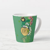Monogram Leprechaun Floral Milchtasse (Rechte Ecke)