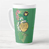 Monogram Leprechaun Floral Milchtasse (Linke Ecke)