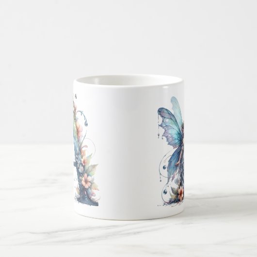Monogram Letter A Fairy Kaffeetasse (Mittel)