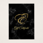 Monogram Letter E Pferd in Gold Glitzer (Vorderseite)