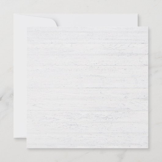 Monogram Letter I mit Familienname Note Card Mitteilungskarte (Rückseite)