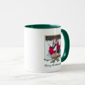 Monogram Letter Y Design und Foto Weihnachts-Tasse Tasse (VorderseiteRechts)