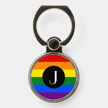 Monogram LGBT Lesbischer Gay Pride Rainbow