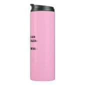 Monogram Logo Tumbler - Benutzerdefinierte thermis Thermosbecher (Nach rechts gedreht)