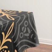 Monogram Luxus gold mandala Muster Tischdecke (Beispiel)
