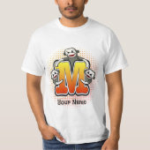 Monogram M Sock Monkey T - Shirt (Vorderseite)