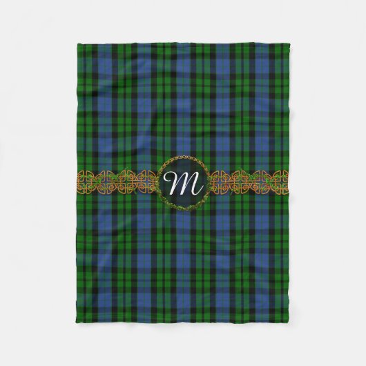Monogram MacKay Tartan Fleecedecke (Vorderseite)