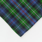 Monogram MacKenzie Tartan Fleecedecke (Ecke)