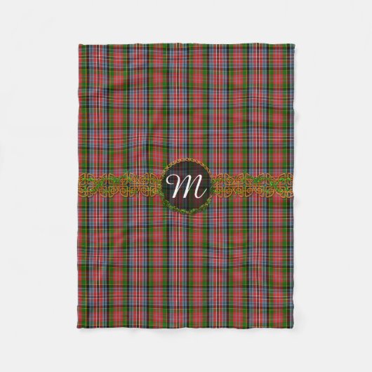 Monogram MacPherson Tartan Fleecedecke (Vorderseite)