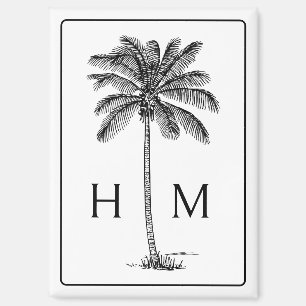 Monogram Magnet