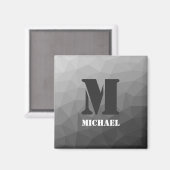 Monogram Magnet (Vorderseite/Rückseite)