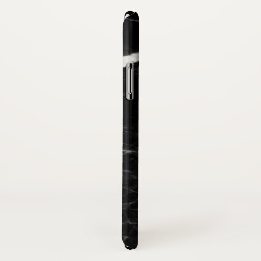 Monogram Marble Schwarz Pink Lila Geometric Case-Mate iPhone Hülle (Hinten/Rechts)