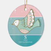 Monogram Member Reader für das Sammeln von Mitglie Keramik Ornament (Links)