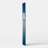 Monogram Mermaid Scale Lila Navy Blue Case-Mate iPhone Hülle (Rückseite / Rechts)