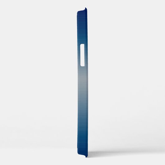 Monogram Mermaid Scale Lila Navy Blue Case-Mate iPhone Hülle (Rückseite / Rechts)