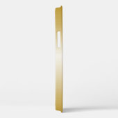 Monogram Mermaid Scanner Glitzer Gelber Goldname Case-Mate iPhone Hülle (Rückseite / Rechts)