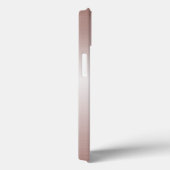 Monogram Mermaid Scanner Glitzer Rosa Silbername Case-Mate iPhone Hülle (Rückseite / Rechts)