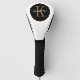 Monogram Midnight Gold ID938 Golf Headcover
