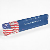 Monogram Military Namensplakette