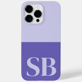 Monogram Minimalistisch Stylish Case-Mate iPho iPhone 14 Pro Max Hülle