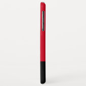 Monogram Mit Monogramm Simple Modern Black Case-Mate iPhone Hülle (Hinten/Links)