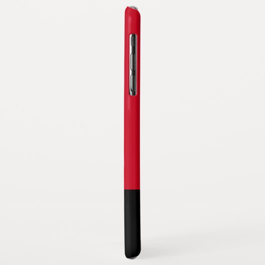 Monogram Mit Monogramm Simple Modern Black Case-Mate iPhone Hülle (Hinten/Links)