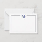Monogram Mitteilungskarte (Vorderseite)