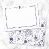 Monogram Mitteilungskarte