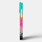 Monogram modern abstrakt elegant personalisiert Case-Mate iPhone hülle (Rückseite / Links)