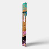 Monogram modern abstrakt elegant personalisiert Case-Mate iPhone hülle (Rückseite / Rechts)