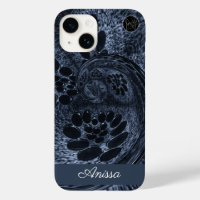 Monogram Modern Blue Denim Swirl Plus Pro Max