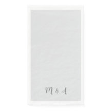 Monogram Modern Elegant 25-jähriges Party