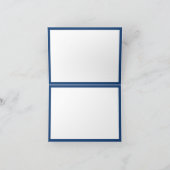 Monogram Modern Elegant Chic Script Name (Innenseite)