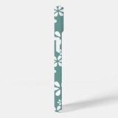 Monogram Modern Girl Floral Pattern Personalisiert Case-Mate iPhone Hülle (Rückseite / Rechts)