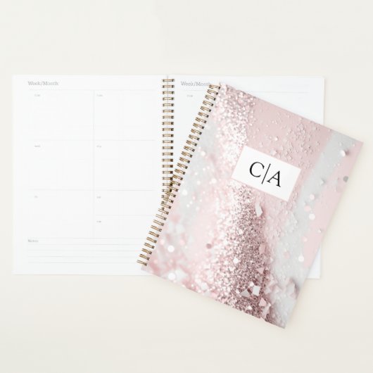 Monogram Modern Glitzer Planer (Anzeige)
