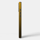 Monogram Modern Gold Tiger Eye Case-Mate iPhone Hülle (Rückseite / Links)