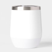 Monogram Modern Minimalistisch Simple EleganWhite (Rückseite)