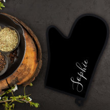 Monogram, modern Personalisiert Name Monogram Blac