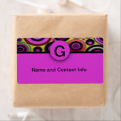 Monogram, Modern Retro Patternlabel (Insitu)